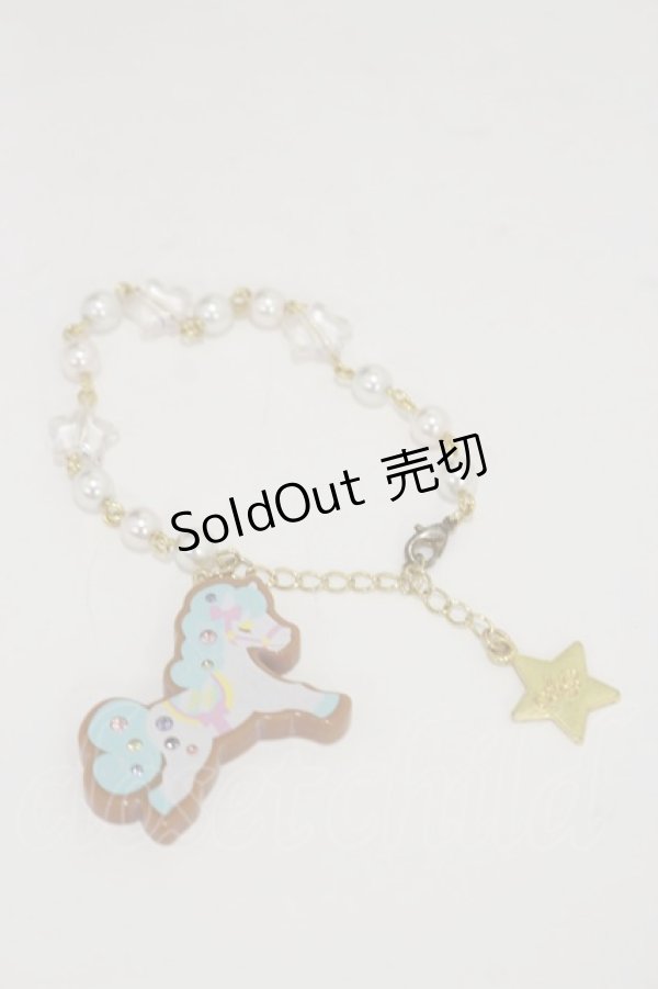 画像1: Angelic Pretty / Decoration Ponyブレスレット  サックス H-25-04-18-1013-AP-AC-NS-ZH (1)