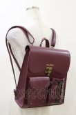 画像1: axes femme / デザインポケットサッチェル  ボルドー H-25-04-18-1019-AX-BG-NS-ZH (1)