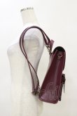 画像2: axes femme / デザインポケットサッチェル  ボルドー H-25-04-18-1019-AX-BG-NS-ZH (2)