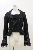 画像1: Angelic Pretty / セレモニーダブルボタンジャケット Free ブラック H-25-04-18-1034-AP-JA-NS-ZH (1)