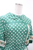 画像4: Jane Marple / Polka dots parade Colette dress M グリーン H-25-04-18-010-JM-OP-ET-ZH (4)