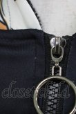 画像4: NieR Clothing / 総柄ZIPパーカー F 黒 H-25-04-19-026-PU-TO-KB-ZT103 (4)