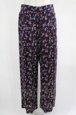 画像1: Jane Marple Dans Le Salon / Dance with roses dress pants  ボルドー H-25-04-19-027-JM-PA-KB-ZH (1)