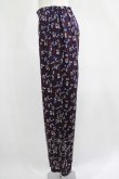 画像2: Jane Marple Dans Le Salon / Dance with roses dress pants  ボルドー H-25-04-19-027-JM-PA-KB-ZH (2)
