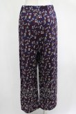 画像3: Jane Marple Dans Le Salon / Dance with roses dress pants  ボルドー H-25-04-19-027-JM-PA-KB-ZH (3)