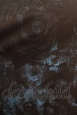 画像4: NieR Clothing / プリントロングシャツ  黒×青 H-25-04-19-038-PU-BL-KB-ZH (4)
