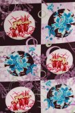 画像4: Ozz oneste / 和柄プリント半袖ポロ  紫 H-25-04-19-048-OO-TO-KB-ZH (4)
