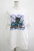 画像1: NieR Clothing / プリントCOTTON CUTSEW XL 白 H-25-04-19-054-PU-TO-KB-ZH (1)
