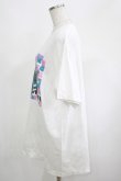 画像2: NieR Clothing / プリントCOTTON CUTSEW XL 白 H-25-04-19-054-PU-TO-KB-ZH (2)