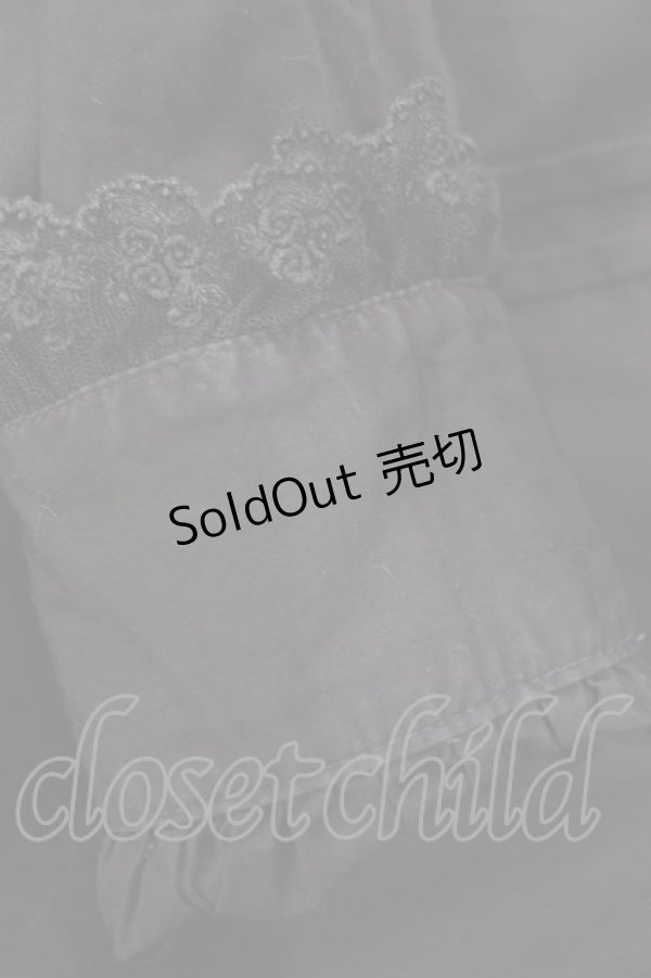 画像4: Innocent World / チュールレースプレーンブラウス S ブラウン H-25-04-19-1038-IW-BL-NS-ZH (4)