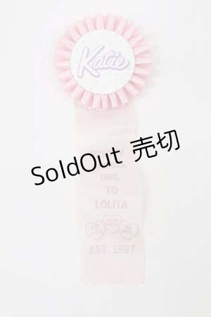 画像: Katie / ロゼットブローチ  ピンク H-25-04-19-1020-LO-ZA-NS-ZH