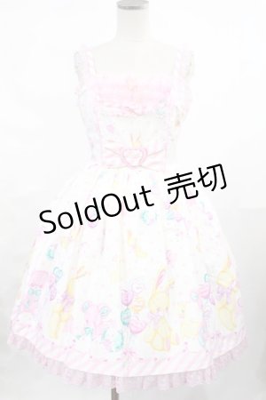画像: Angelic Pretty / TOY FANTASYジャンパースカート Free オフ H-25-04-19-1031-AP-OP-NS-ZH