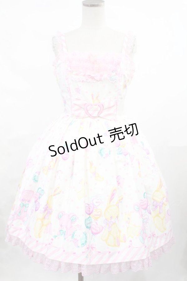 画像1: Angelic Pretty / TOY FANTASYジャンパースカート Free オフ H-25-04-19-1031-AP-OP-NS-ZH (1)