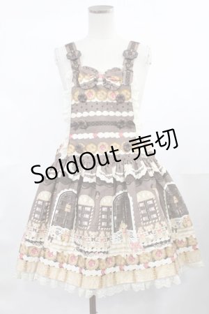 画像: Angelic Pretty / Sweet Cream Houseサロペット F チョコレート H-25-04-19-1035-AP-OP-NS-ZH