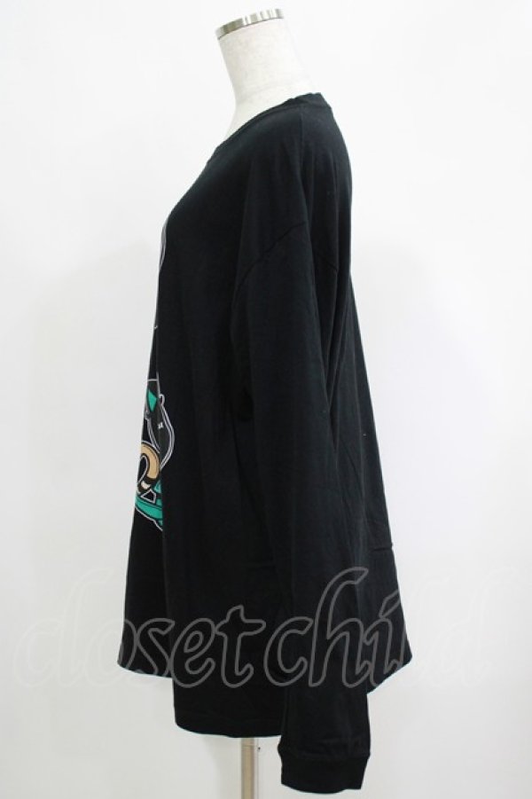 画像2: NieR Clothing / プリントSWEAT  XL 黒 H-25-04-19-055-PU-TO-KB-ZH (2)