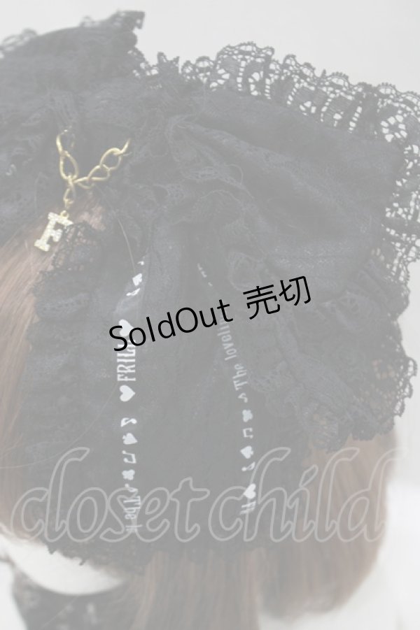 画像2: HN+nois / リボンヘッドドレス  黒 H-25-04-19-073-HN-AC-KB-ZH (2)
