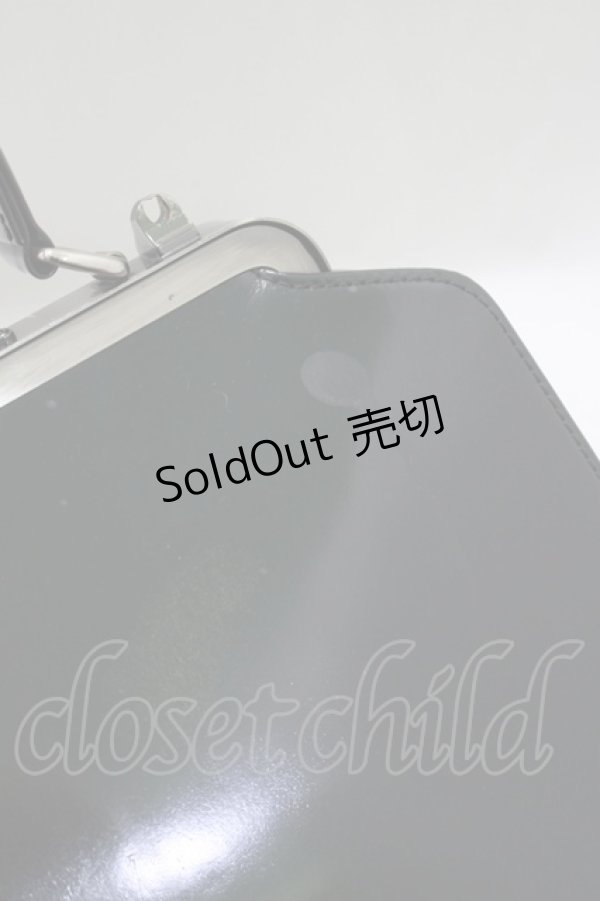 画像3: Jean Paul GAULTIER / ニューローズがま口ドクターバッグ  黒 H-25-04-19-074-GO-BG-KB-ZH (3)