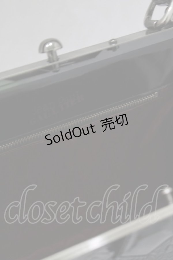 画像4: Jean Paul GAULTIER / ニューローズがま口ドクターバッグ  黒 H-25-04-19-074-GO-BG-KB-ZH (4)