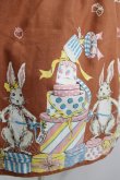 画像4: Emily Temple cute / BUNNY BOXキャミソールワンピース  ブラウン H-25-04-19-007-ET-OP-KB-ZH (4)