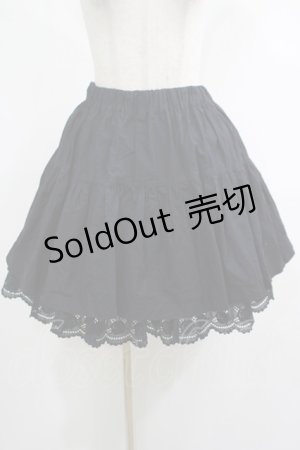 画像: Jane Marple / ローズレースティアードスカート  黒 H-25-04-19-015-JM-SK-KB-ZH
