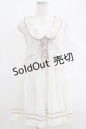 画像: axes femme / ジャガードチュニック M アイボリー H-25-04-20-025-AX-TO-NS-ZH
