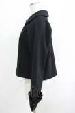 画像2: axes femme / ショートコート M ブラック H-25-04-20-036-AX-CO-NS-ZT0430H (2)