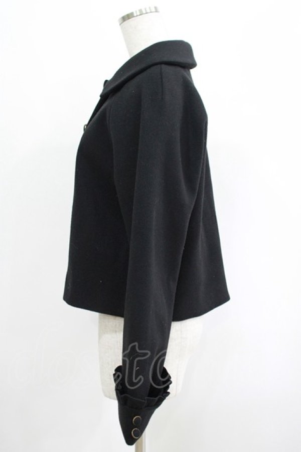 画像2: axes femme / ショートコート M ブラック H-25-04-20-036-AX-CO-NS-ZT0430H (2)
