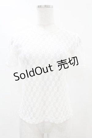 画像: MILK / ルージュアンダートップス  白 H-25-04-20-1047-ML-TO-KB-ZH