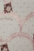 画像3: Jane Marple / gabrielleソフト裏毛のワンピース  クリーム H-25-04-20-1025-JM-OP-KB-ZH (3)