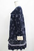 画像2: axes femme / 雪の結晶ニットワンピース M ネイビー H-25-04-20-006-AX-OP-NS-ZH (2)