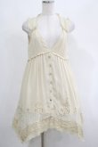 画像1: axes femme / レース切替チュニック M アイボリー H-25-04-20-013-AX-BL-NS-ZH (1)