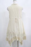 画像3: axes femme / レース切替チュニック M アイボリー H-25-04-20-013-AX-BL-NS-ZH (3)