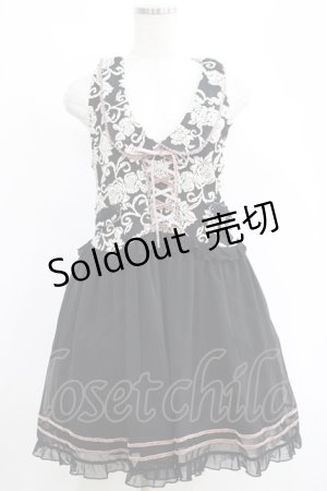 画像: axes femme / ジャガードチュニック M ブラック H-25-04-20-022-AX-TO-NS-ZH