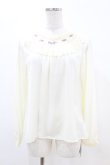 画像1: an another angelus / ローズ刺繍レースヨークプルオーバーブラウス Free OFFWHITE H-25-04-21-042-CA-BL-NS-ZH (1)