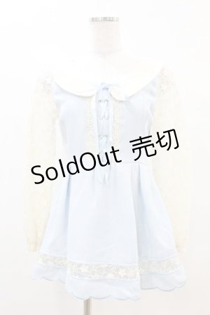画像: LIZ LISA / スカラップチュニック Free サックス H-25-04-21-051-LO-TO-NS-ZH