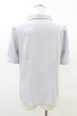 画像2: an another angelus / ローズ刺繍ボウタイブラウス Free BLUEGRAY H-25-04-21-052-CA-BL-NS-ZH (2)