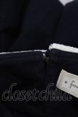 画像3: Franche Lippee / レース襟付きカットソー M ネイビー H-25-04-21-057-LO-TO-NS-ZH (3)