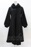 画像1: m petit by misako / AM*リボンコート M ブラック H-25-04-21-062-LO-JA-NS-ZH (1)