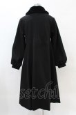 画像2: m petit by misako / AM*リボンコート M ブラック H-25-04-21-062-LO-JA-NS-ZH (2)