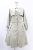 画像1: Fi.n.t / ステッチ使いクレリックレイヤードワンピース Free L/KHAKI H-25-04-21-007-CA-OP-NS-ZH (1)
