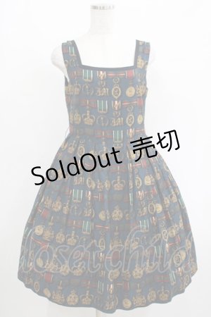 画像: Jane Marple / ロイヤルオーダースクエアドレス  ネイビー H-25-04-21-1004-JM-OP-KB-ZH