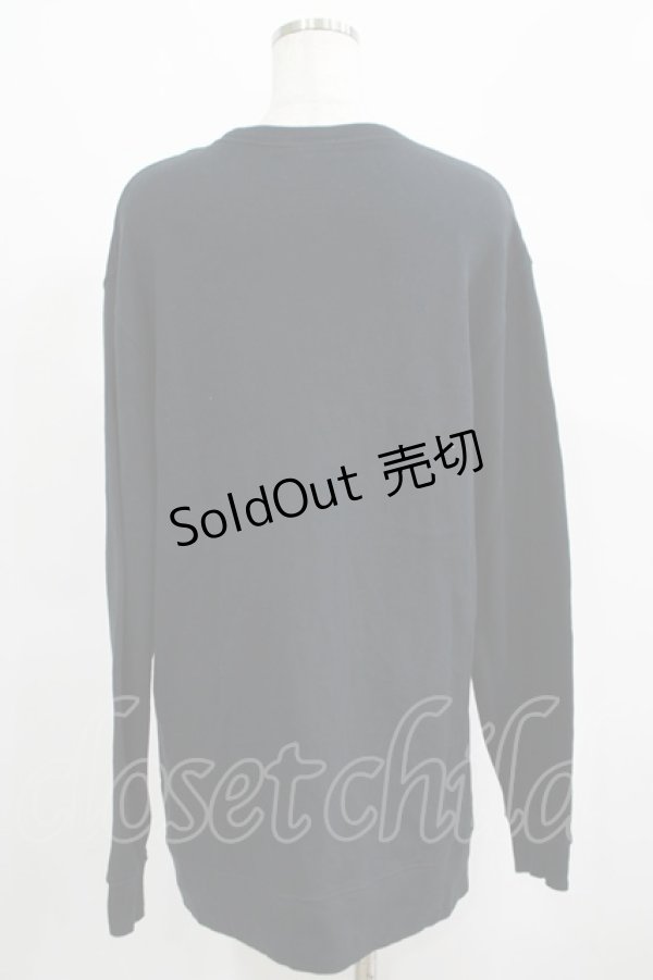 画像3: NieR Clothing / プリントSWEAT   黒 H-25-04-21-1043-PU-TO-KB-ZH (3)