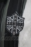 画像4: ALGONQUINS / ヨーク切替ブラウス  白×黒ストライプ H-25-04-21-1051-AL-BL-KB-ZH (4)