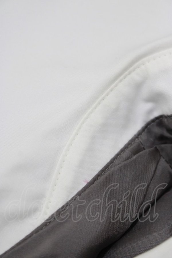 画像4: Jane Marple / Ribbon stripe jacquardのパブリックドレス  グレー H-25-04-21-1005-JM-OP-KB-ZH (4)