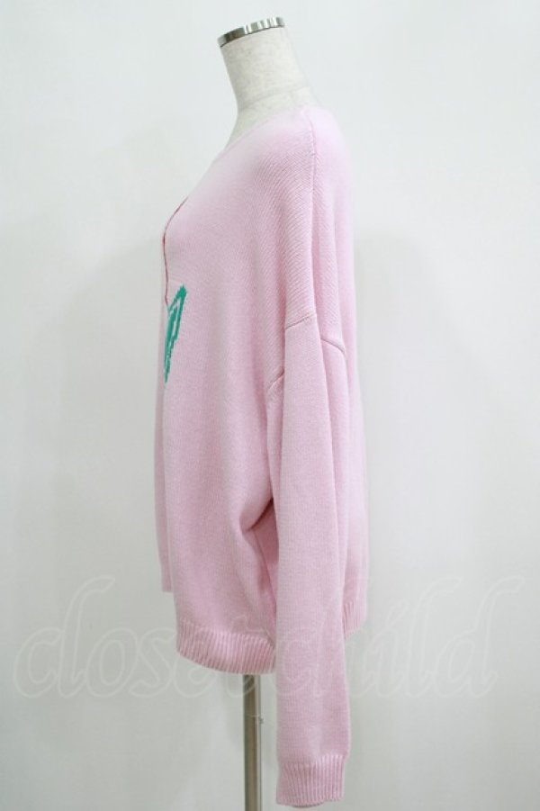 画像2: Candy Stripper / COOL BUNNY KNIT  ピンク H-25-04-21-1056-PU-TO-KB-ZT093 (2)