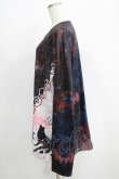 画像2: NieR Clothing / 総柄プリントロンT   H-25-04-21-1061-PU-TO-KB-ZH (2)
