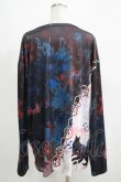 画像3: NieR Clothing / 総柄プリントロンT   H-25-04-21-1061-PU-TO-KB-ZH (3)
