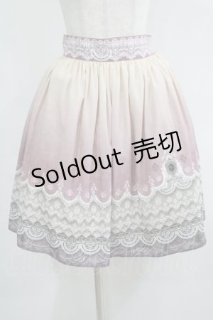 画像: abilletage / グラデーションレーススカート  ピンク H-25-04-21-1017-GO-SK-KB-ZH