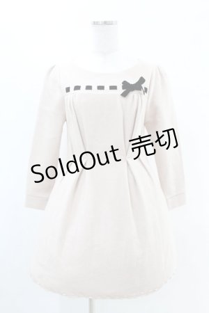 画像: evelyn / はしごリボンワンピース Free ピンク H-25-04-21-011-LO-OP-NS-ZH