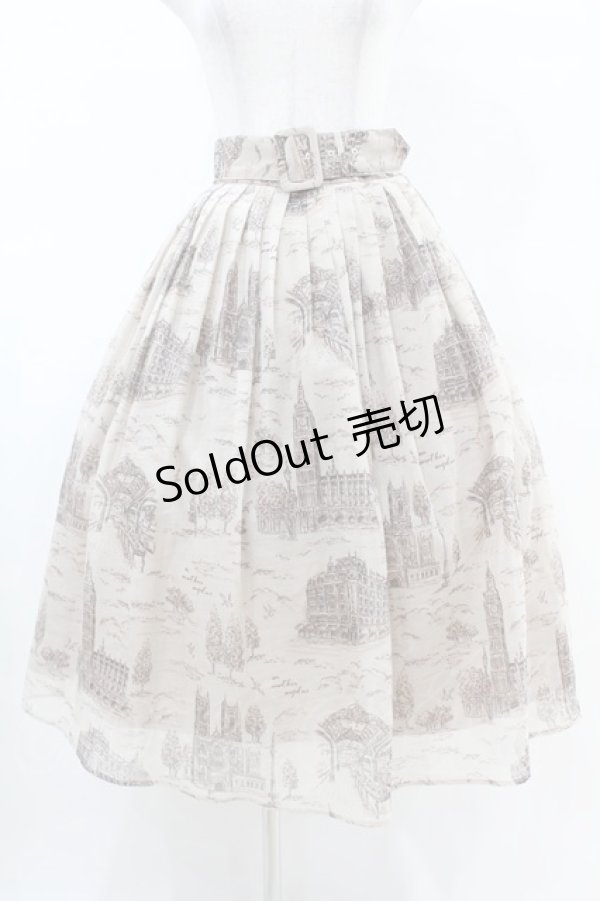 画像1: an another angelus / ブリティッシュトワル柄シアータックスカート Free MOCHABROWN H-25-04-21-025-CA-SK-NS-ZH (1)